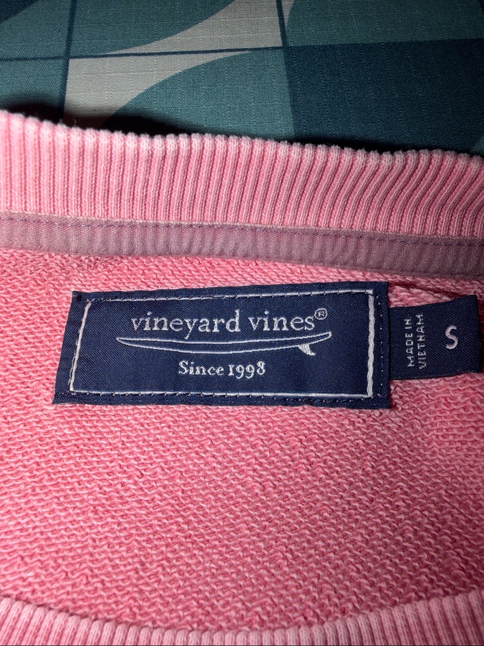 Vineyard Vines Soft Pink  Crewneck Pullover Size Small - Picture 9 of 10